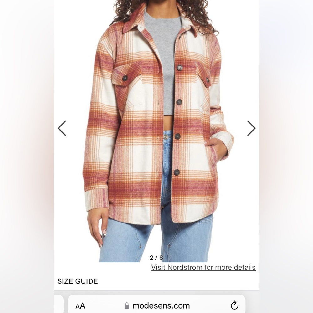 Thread & Supply Plaid Flannel Shacket